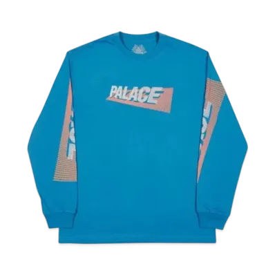 PALACE 3-P Longsleeve "Blue"