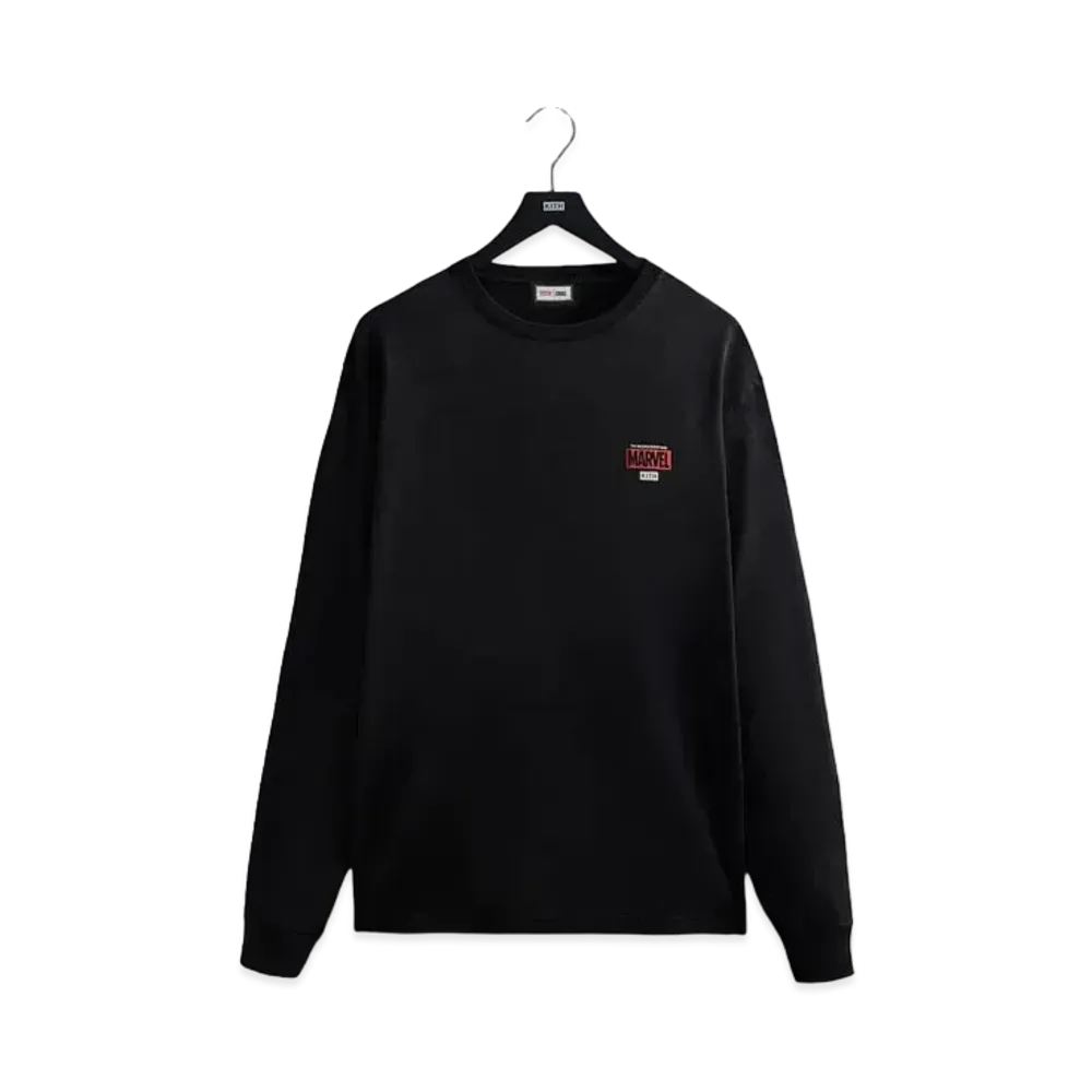 Marvel x Kith Spider-Man Timeline L/S Tee "Black"