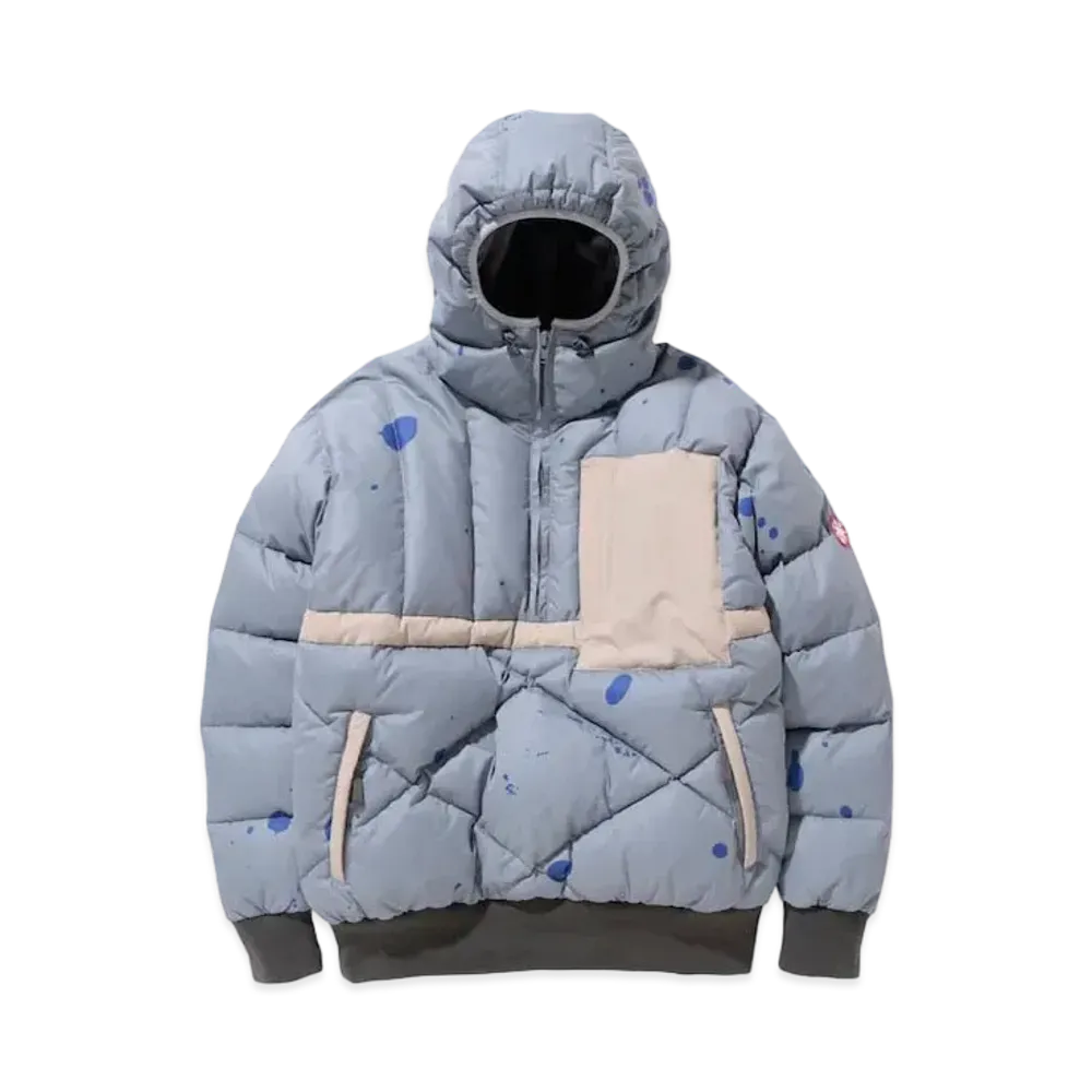 Cav Empt (C.E) HALF-ZIP PUFFER JACKET "Grey"