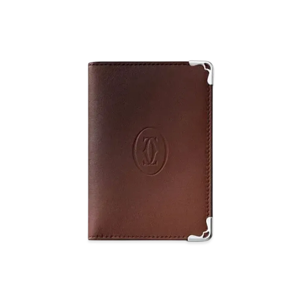 Cartier Credit Business Card Holder, Must de Cartier "Gradient Brown"