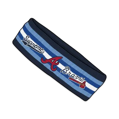 Supreme x Mitchell & Ness Teams Headband "Navy"