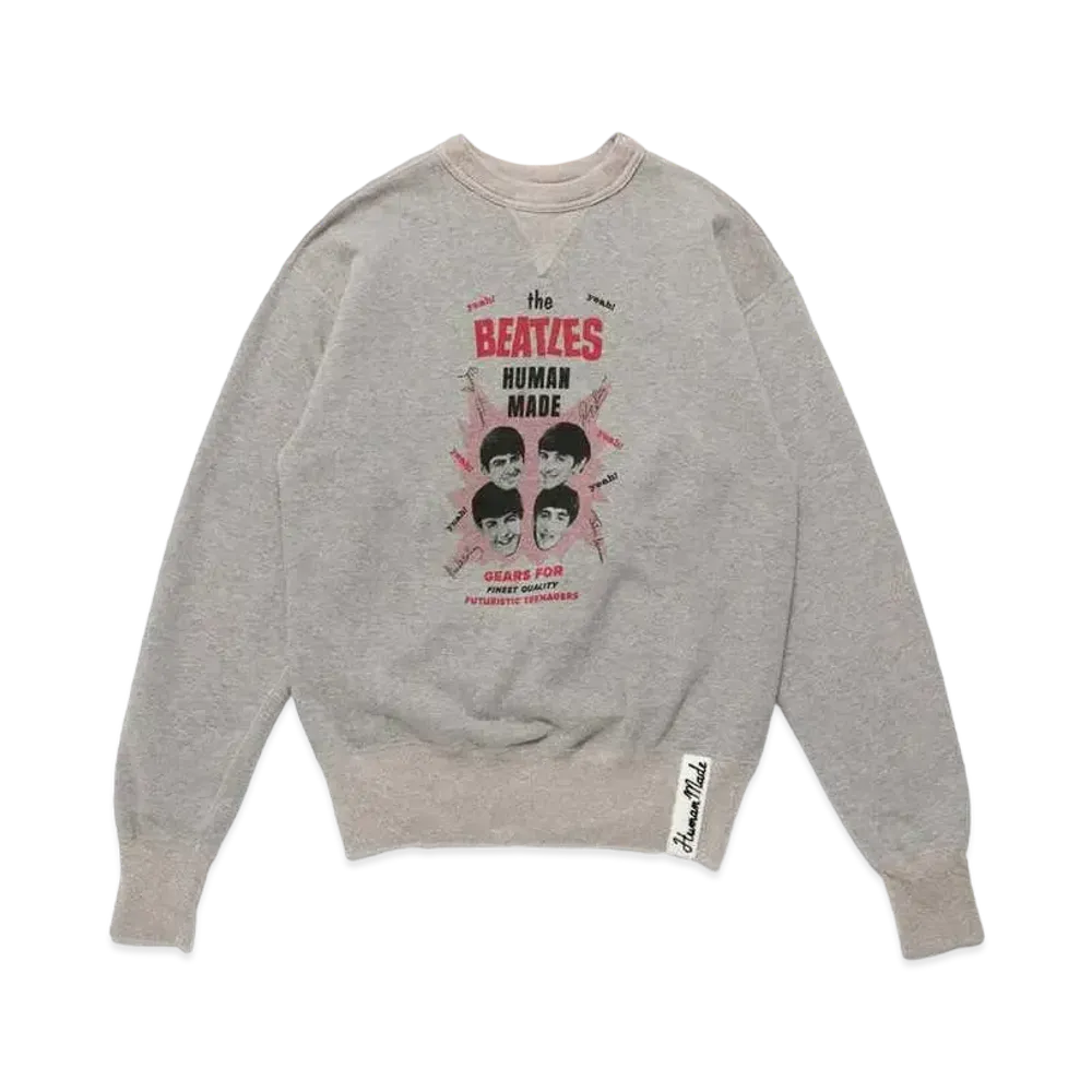 HUMAN MADE BEATLES SWEATSHIRT "Grey"