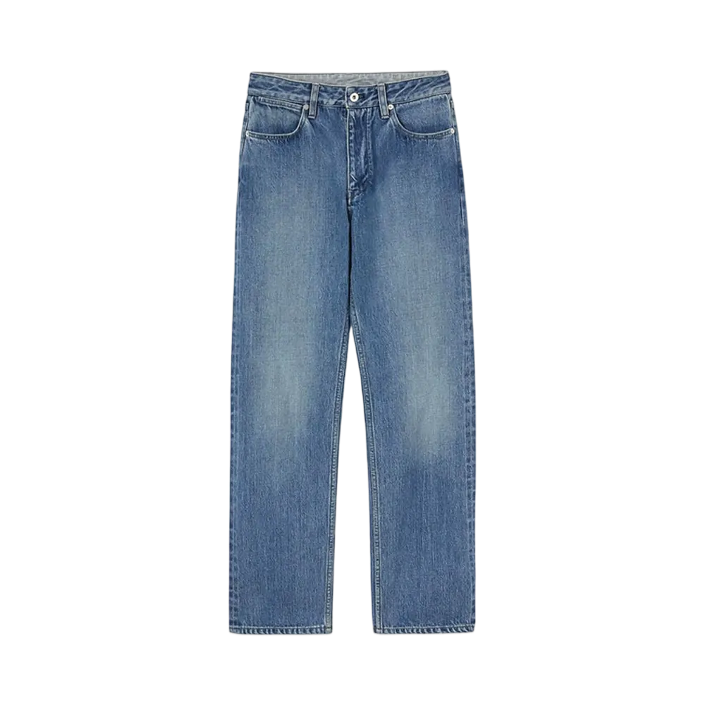 Jil Sander Women's Slim Denim Trousers "Canard"
