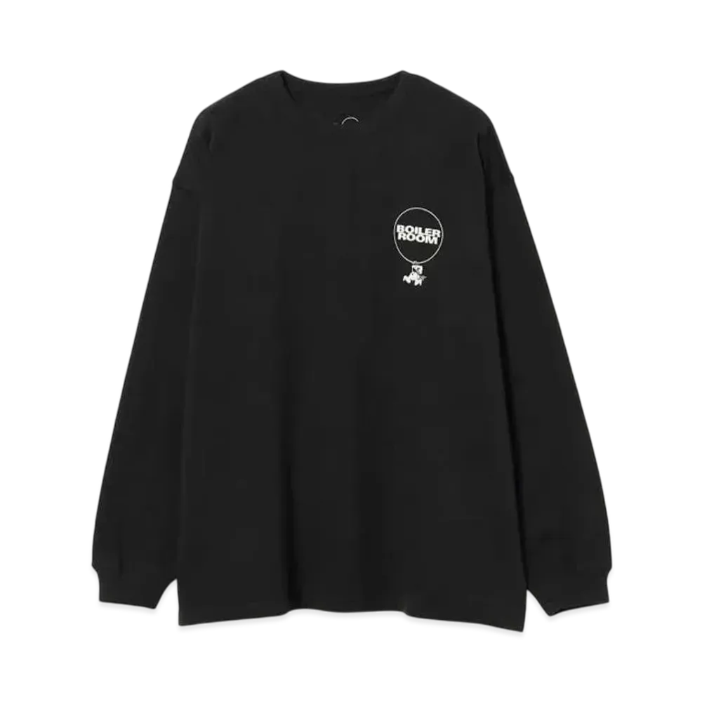 BEAMS T x Boiler Room x FAF Long Sleeve T-Shirt "Black"