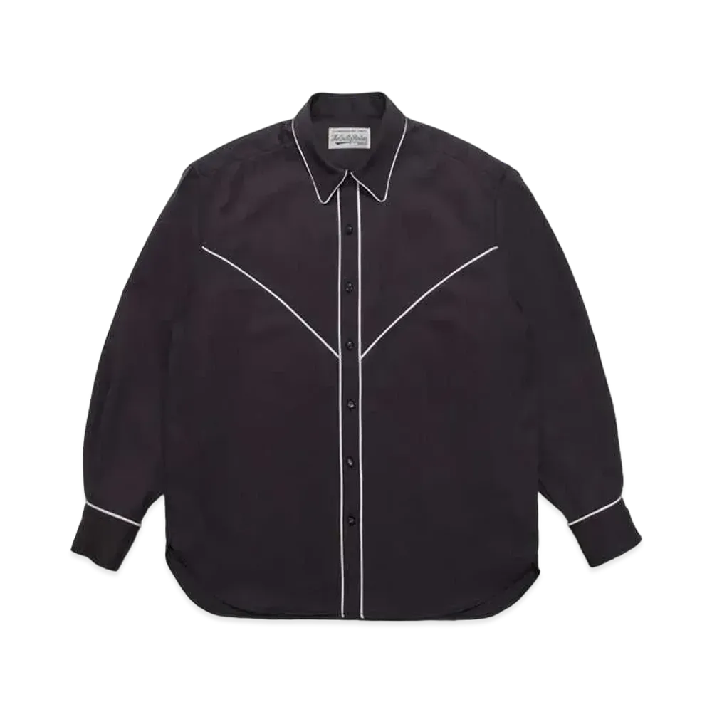 WACKO MARIA WESTERN SHIRT "Black"