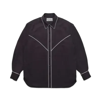 WACKO MARIA WESTERN SHIRT "Black"