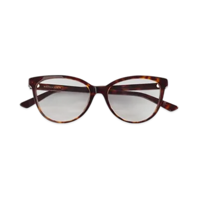Bottega Veneta Classic Cat Eye Eyeglasses "Havana/Transparent"