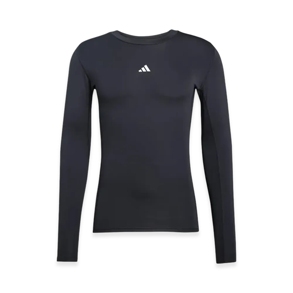 adidas Techfit Long-Sleeve T-Shirt "Black"