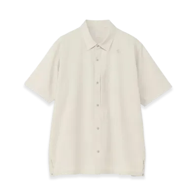 Goldwin Airflow Hike Short Sleeve Shirt (Unisex) "Moon White"