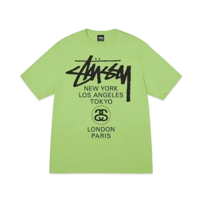 Stussy World Tour Tee "Tea" (23SS)
