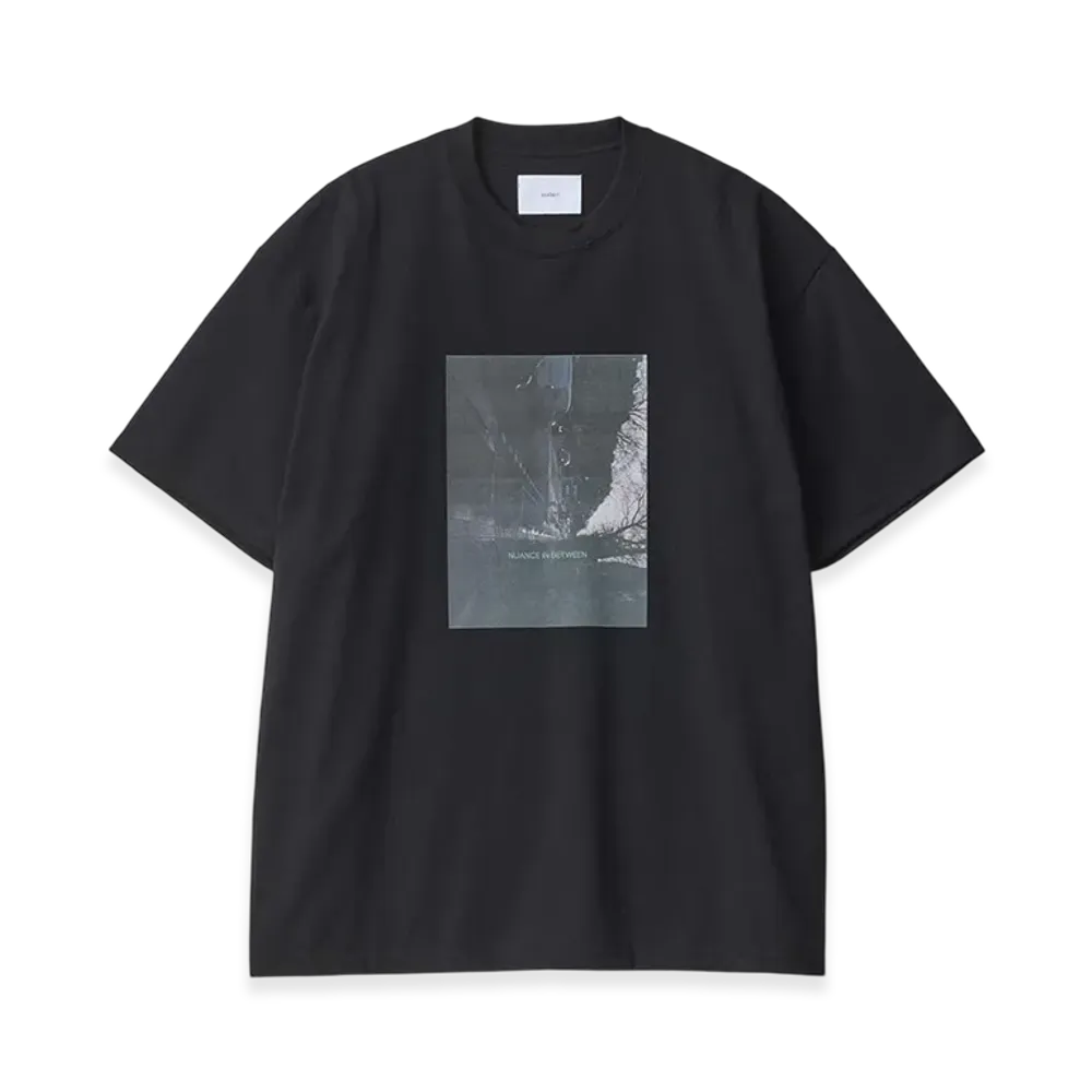 ssstein Oversized Print Tee -Nuance- (Supima) "Black"