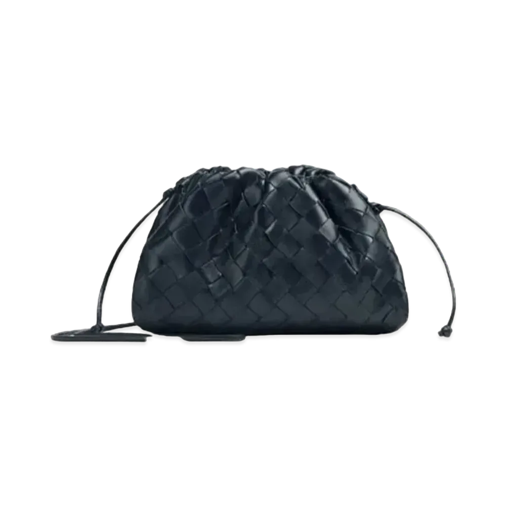 Bottega Veneta Intrecciato Mini Pouch Clutch Bag "Space"