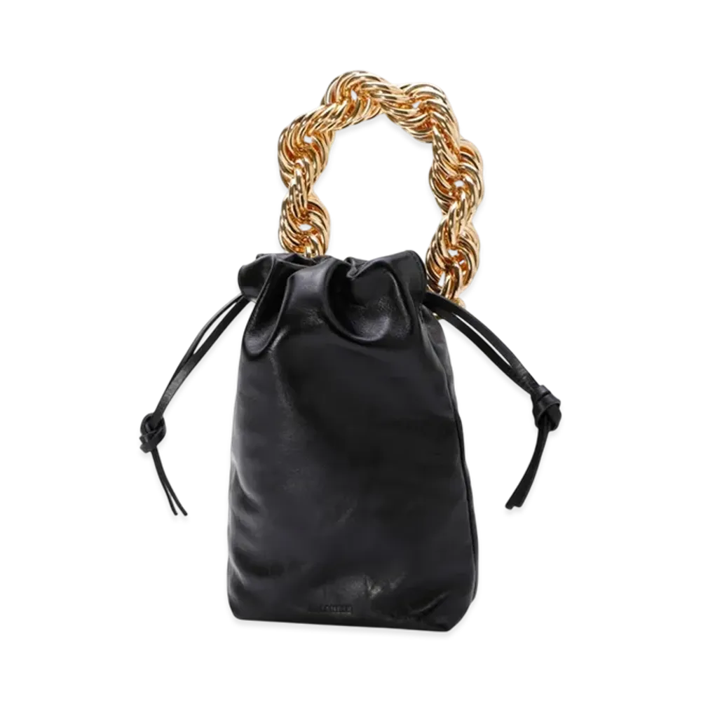 Jil Sander Drawstring Chain SM "Black"