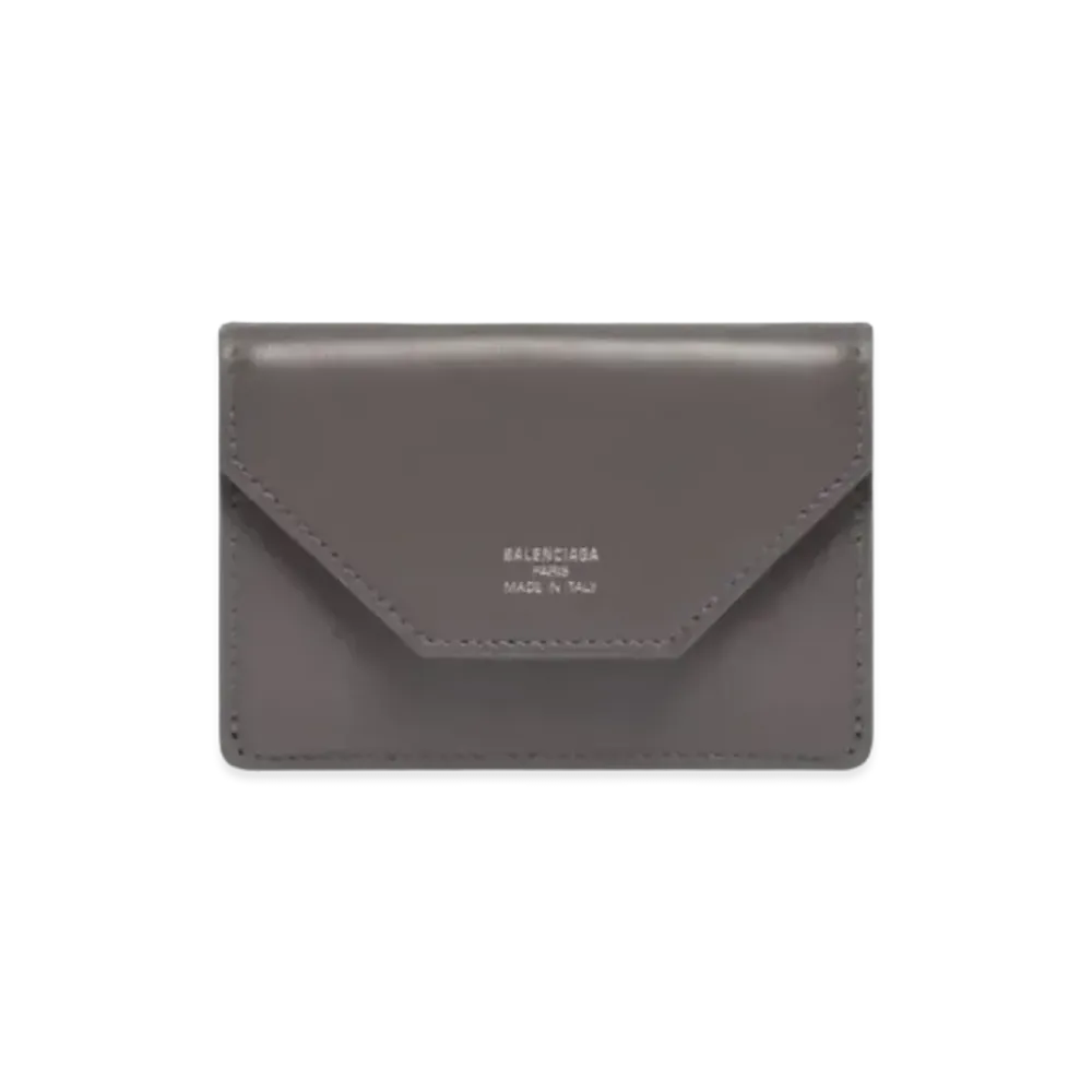 BALENCIAGA Envelope Mini Wallet "Gray"