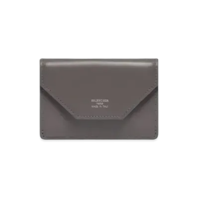 BALENCIAGA Envelope Mini Wallet "Gray"