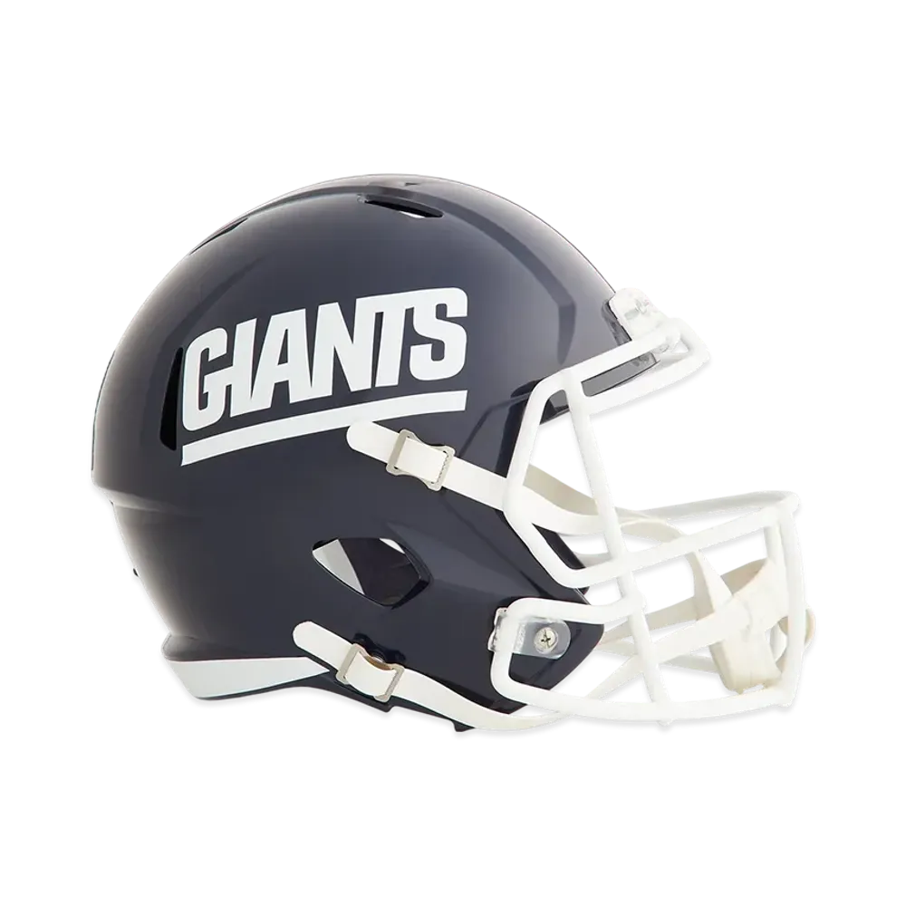 Kith x Riddell For The NFL Speed Replica New York Giants 1980-1989 Helmet "Nocturnal"