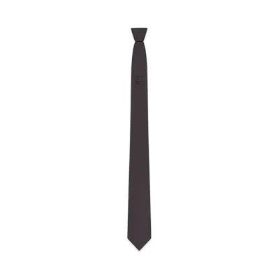 GIVENCHY 4G Tie In Silk With Rhinestones "Black"