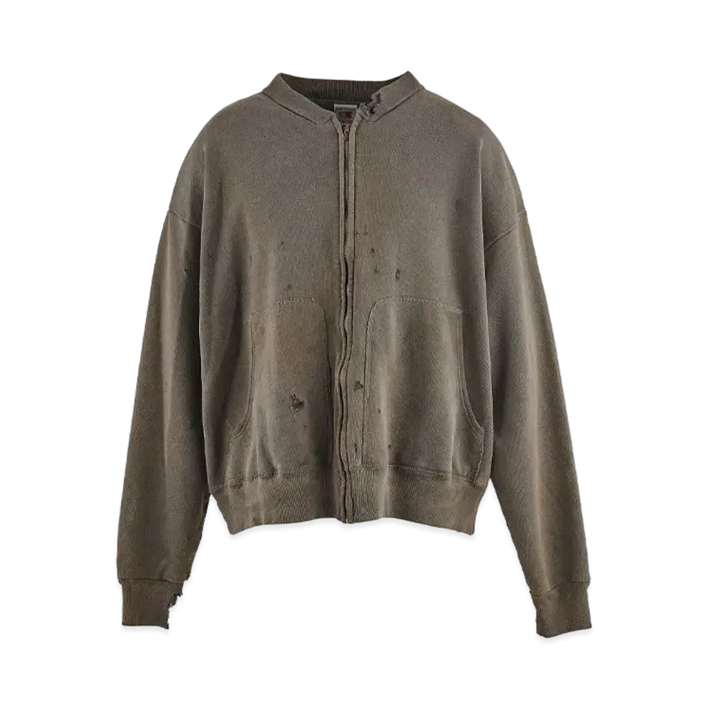 SAINT Mxxxxxx 24SS Sweat Zip Up "Black"