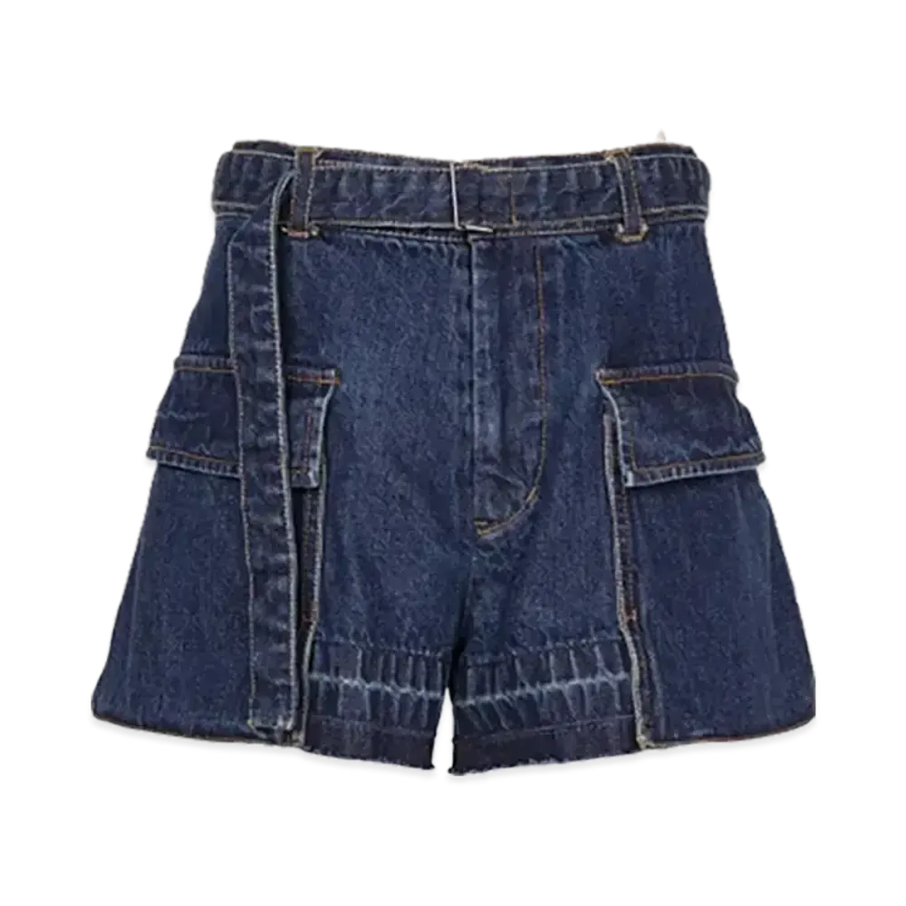 sacai Denim Shorts "Blue"