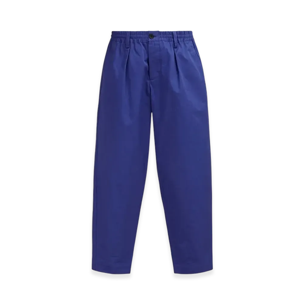 MARNI Organic Cotton Gabardine Pants "Navy"