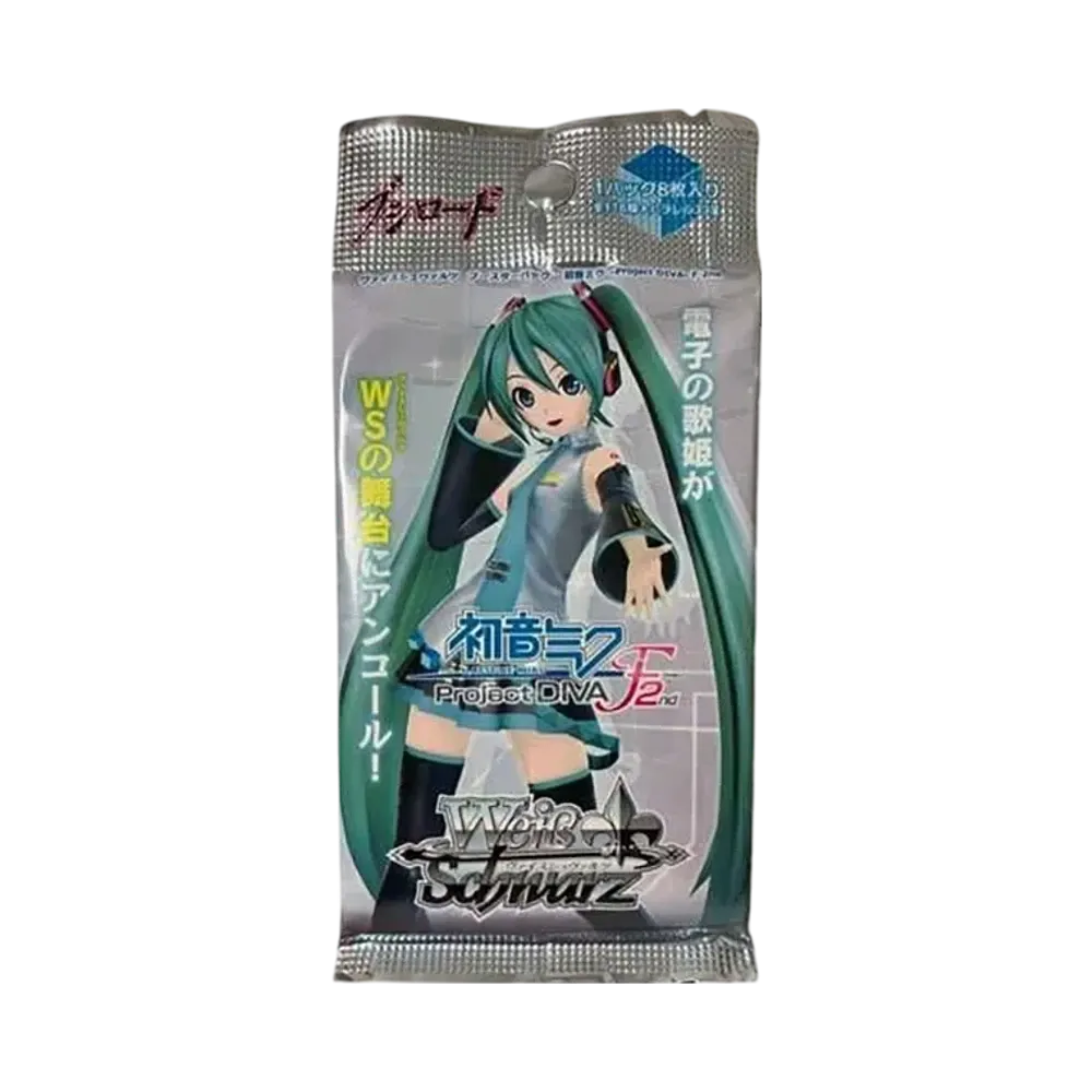 ヴァイスシュヴァルツ ブースターパック「初音ミク -Project DIVA- F 2nd」パック