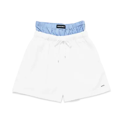 GOD SELECTION XXX Women's Short Pants GXL-S26-PT-02 "White"