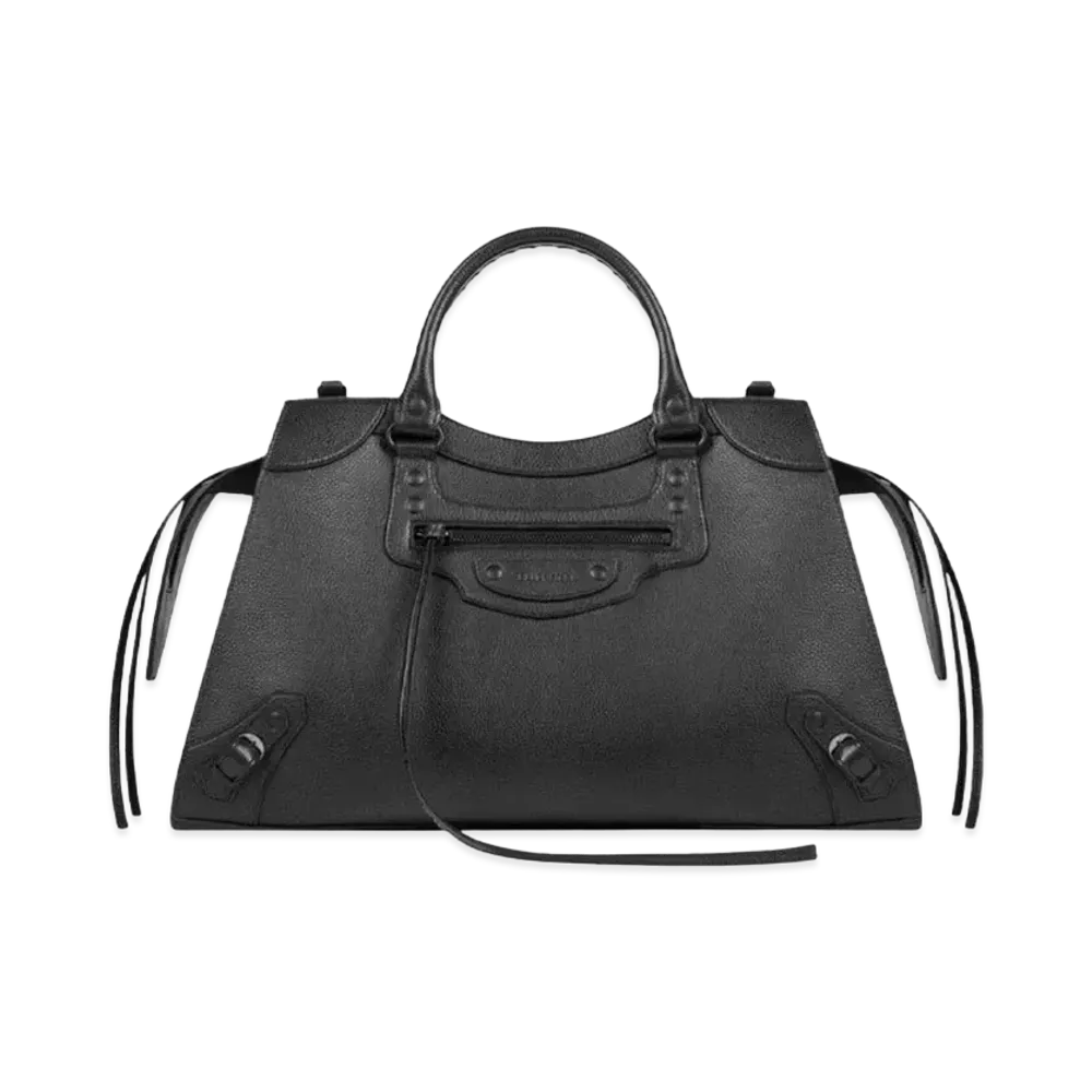 BALENCIAGA Neo Classic Top Handle Bag "Black"