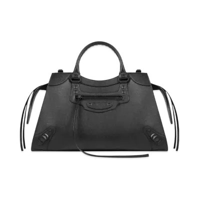 BALENCIAGA Neo Classic Top Handle Bag "Black"