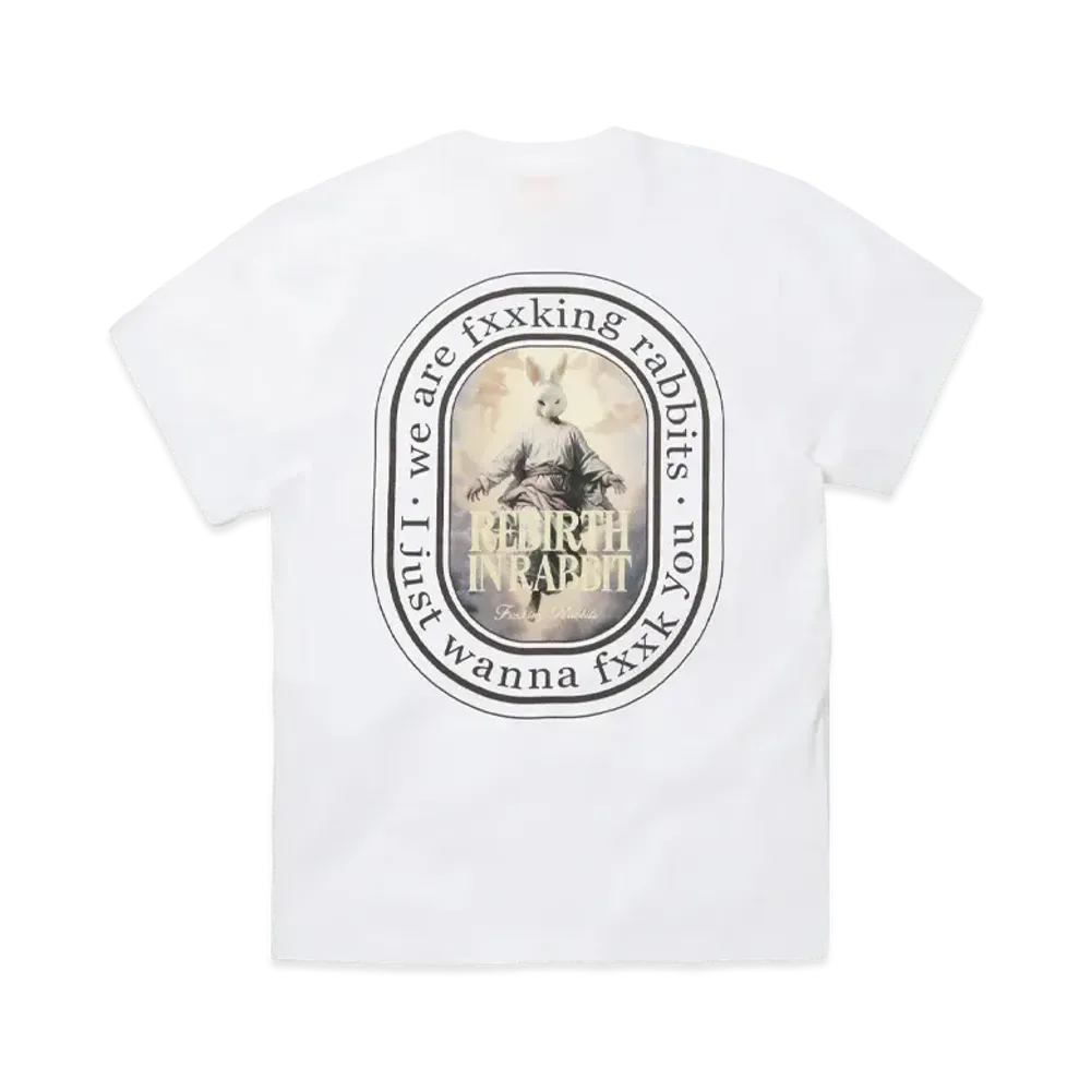 FR2 Rebirth In Rabbit T-shirt "White"