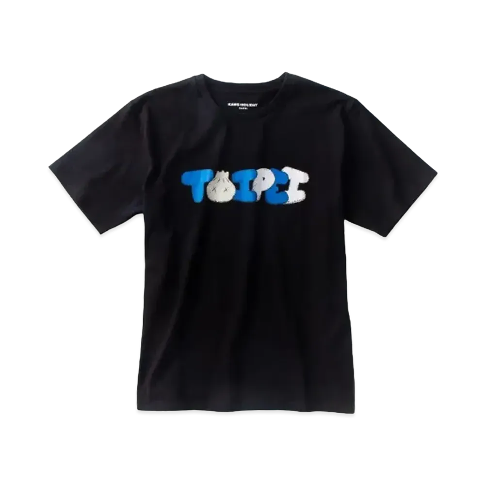 KAWS HOLIDAY Taipei T-shirt "Black"