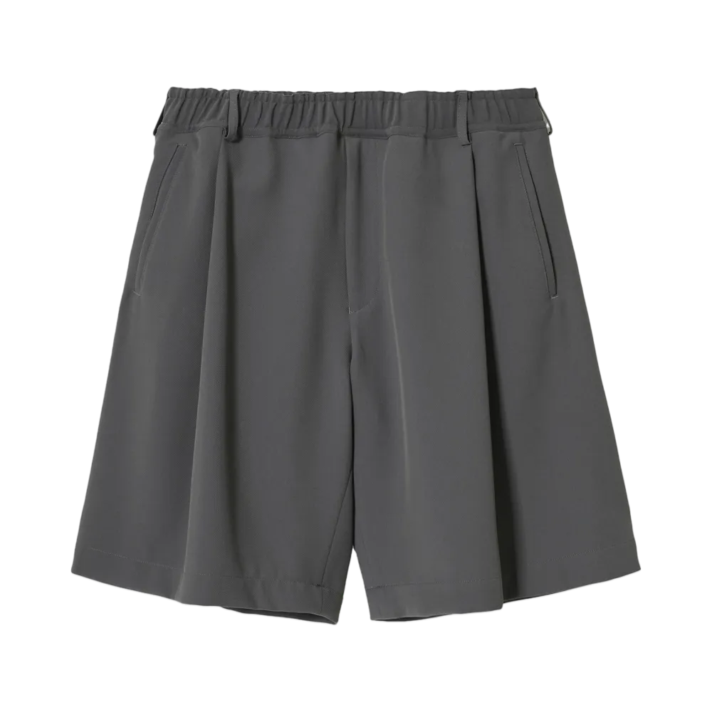 N.HOOLYWOOD Tucked Half Pants "Charcoal"