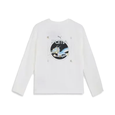 PUMA x SORAYAMA Graphic Long Sleeve T-Shirt "Puma White"