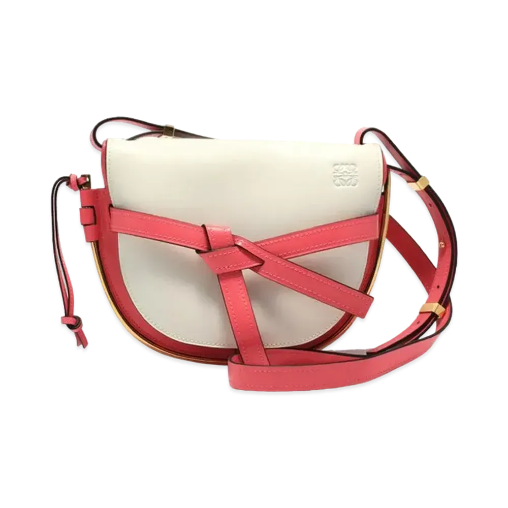 LOEWE Gate Flame Small Shoulder Bag "Pink"
