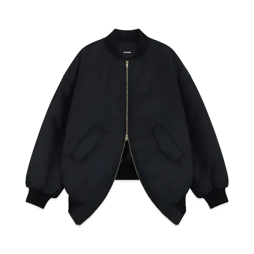 WE11DONE Two-way Bomber Jacket "Black"