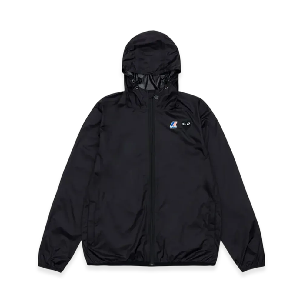 PLAY COMME des GARCONS Play K-Way Full Zip "Black"