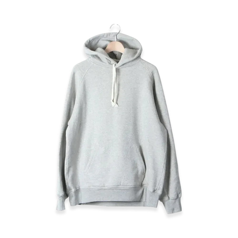 COMOLI Cotton Loopwheel Parka "Heather Gray"