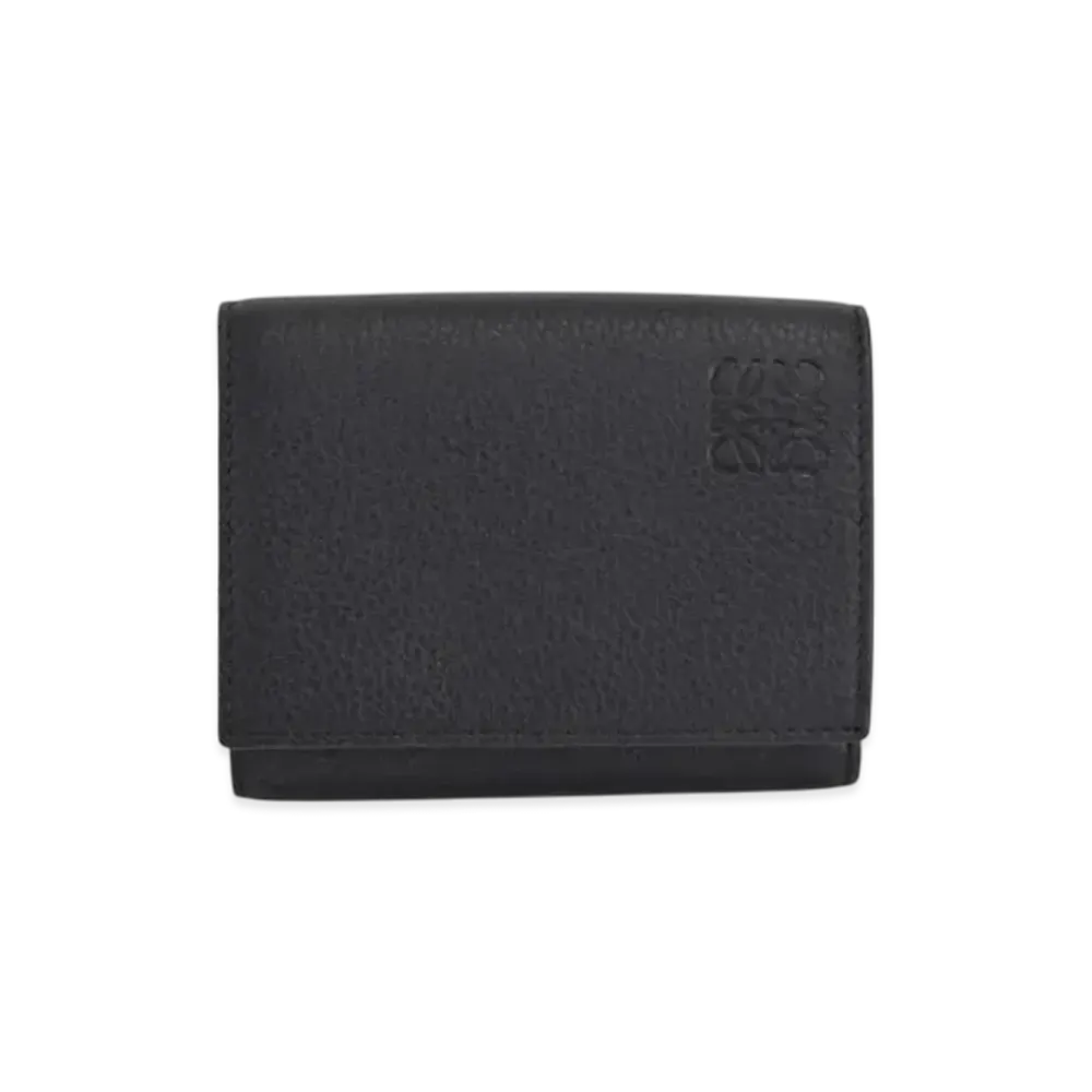 LOEWE Anagram Trifold Wallet "Black"