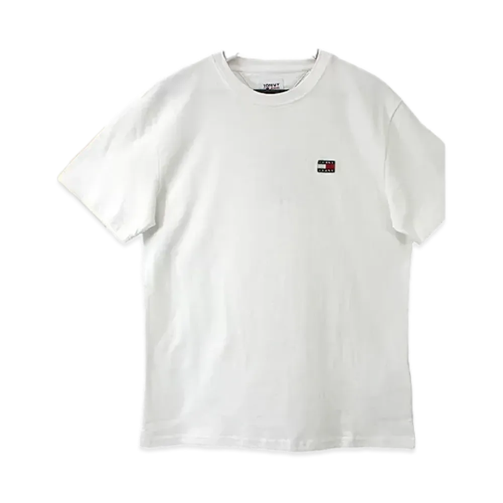 TOMMY JEANS Classic Badge Logo T-Shirt "White"
