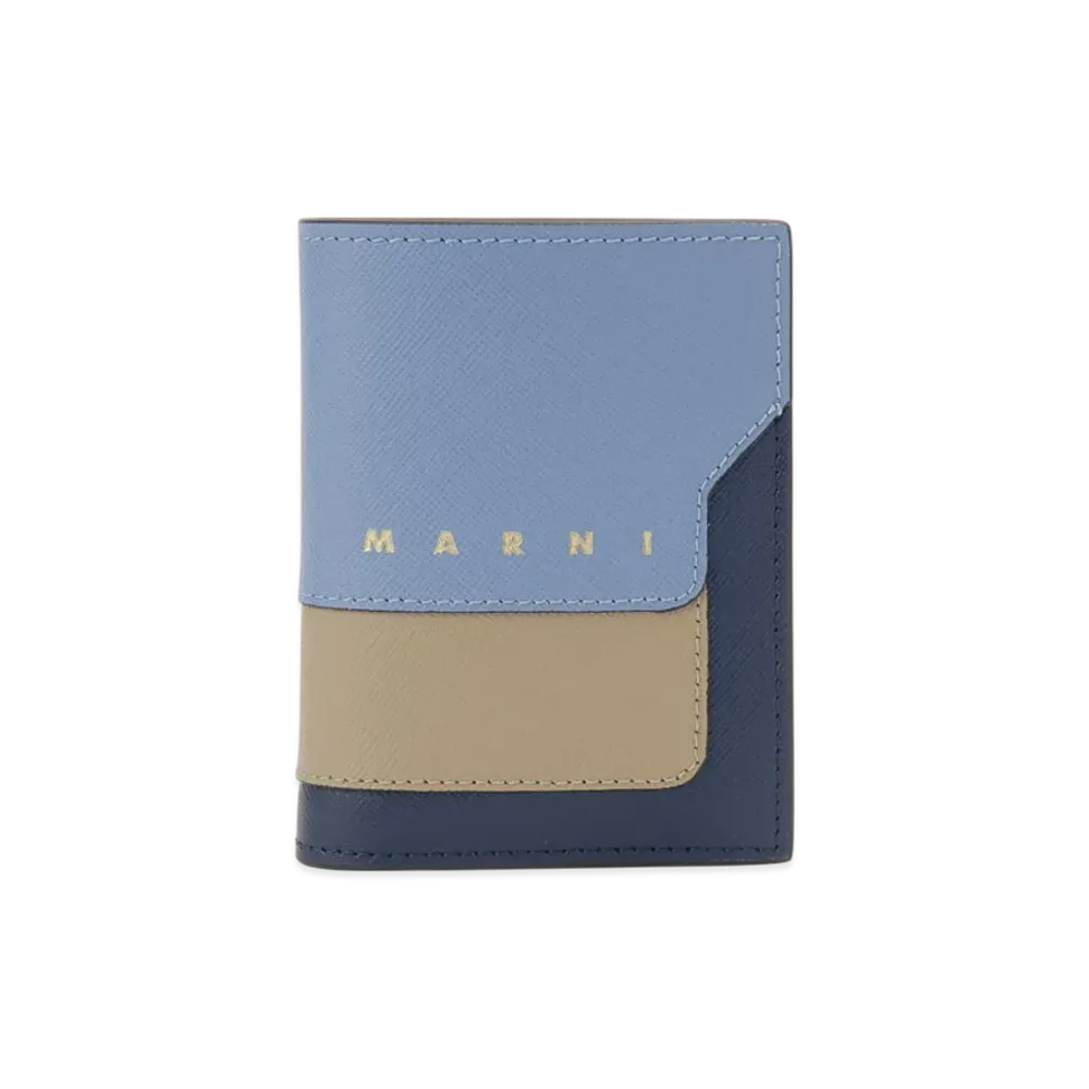 MARNI Bi-fold Wallet "Blue"