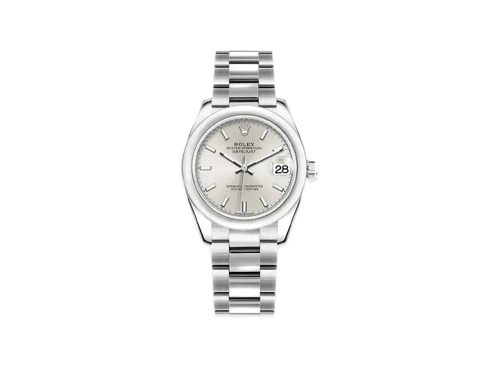 ROLEX Datejust 31 Oyster 31mm "Silver/Oyster Steel"