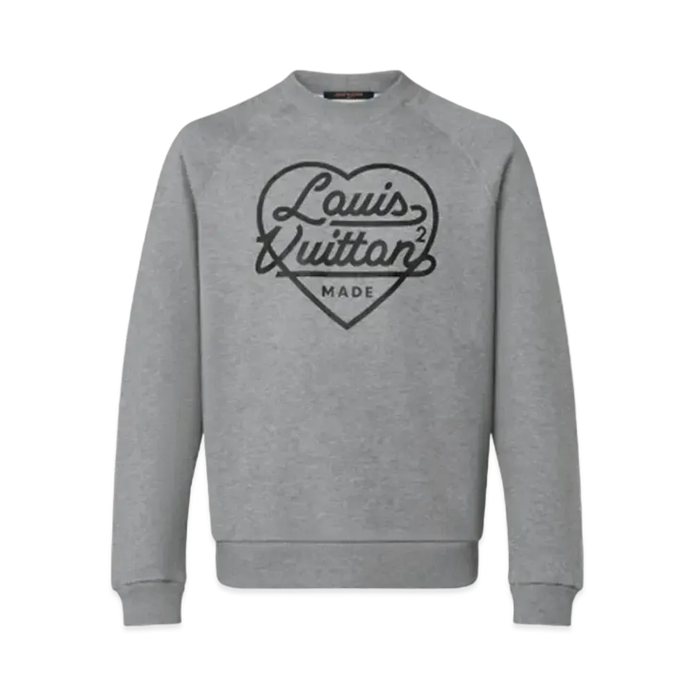 Louis Vuitton x NIGO PRINTED SWEATSHIRT "Grey"