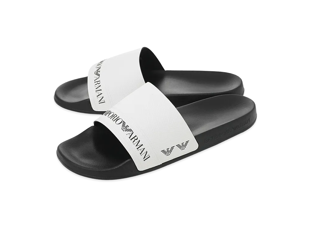 EMPORIO ARMANI EA7 Sandals "White/Black"