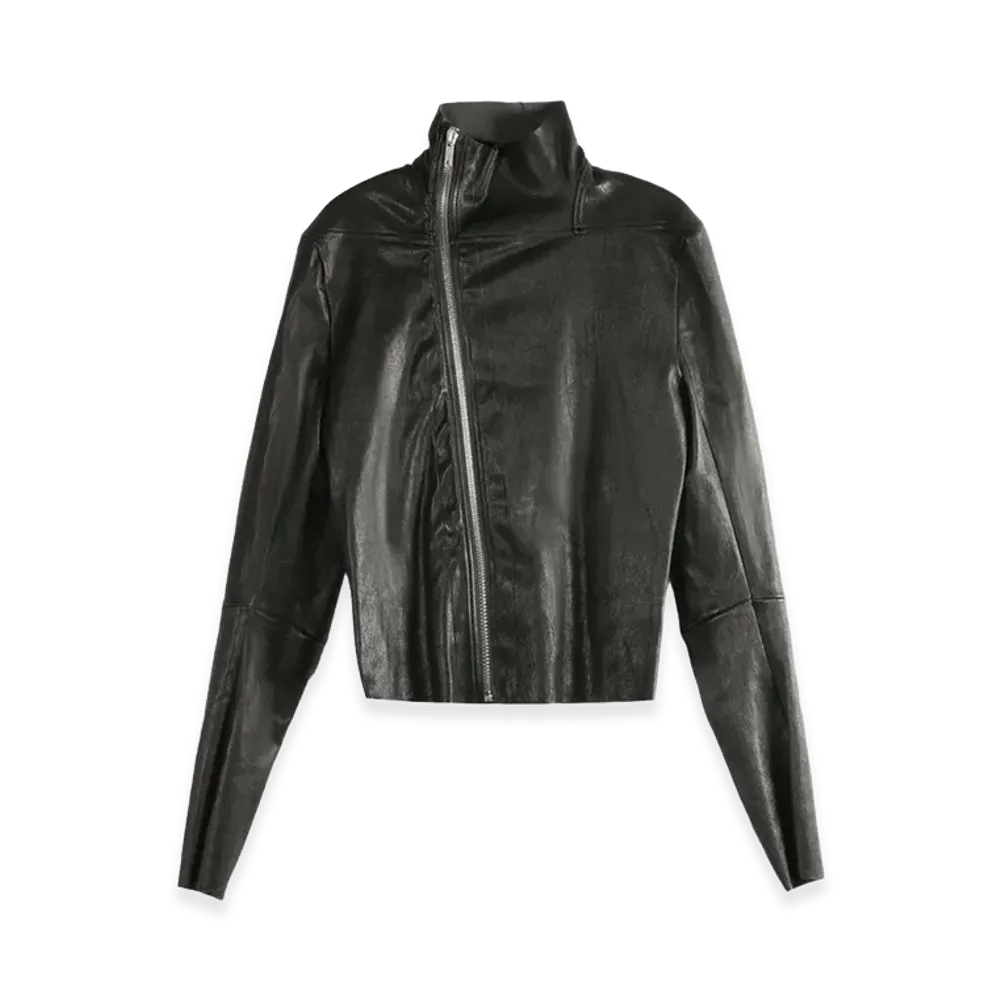 Rick Owens Gary Leather Jacket "Black"
