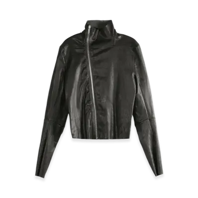 Rick Owens Gary Leather Jacket "Black"