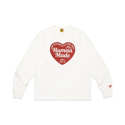 HUMAN MADE Graphic L/S T-Shirt "White"