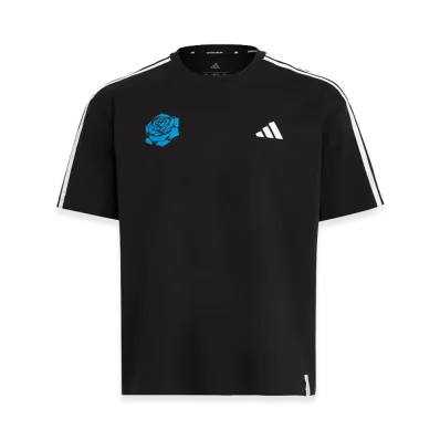 adidas x Ado Three Stripes Short Sleeve T-Shirt "Black"
