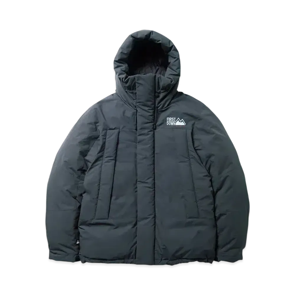 FIRST DOWN Wrap Down Parka Dicros Mauri "Teal Grey"