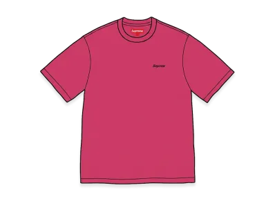 Supreme Washed S/S Top "Magenta"