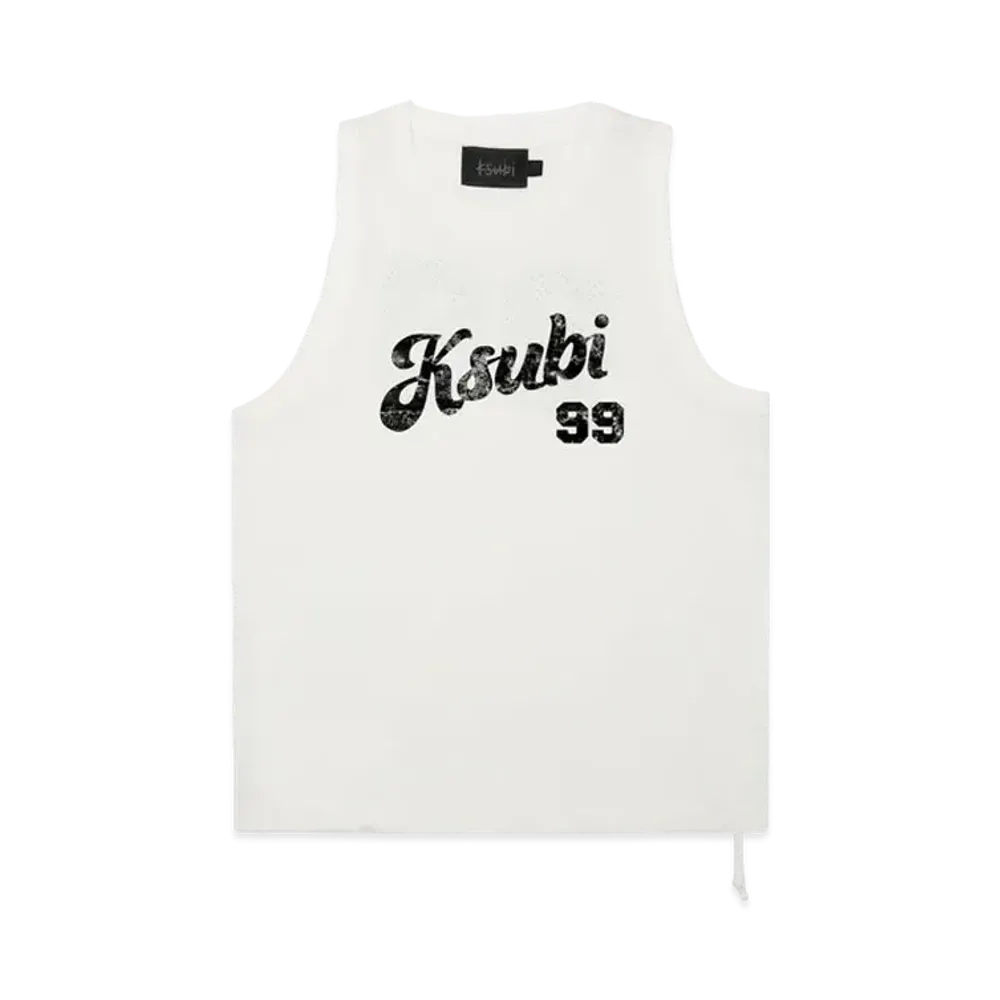 KSUBI Clubhouse Pick Up Singlet White "White"