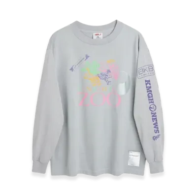 OUR LEGACY Work Shop Repossessed Marathon T-Shirt "Run For The Zoo"